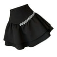 thumbnail image 4 of Falda En Capas Con Pantalones Cortos,Mini Falda En Capas Falda En Capas De Talle Alto Mini Falda En Capas Diseño A Prueba De Futuro, 4 of 12