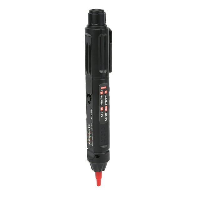 ET8908 Smart Digital Voltage Tester Pen: Compact, Auto-Ranging Multimeter with LCD Display, Capacitance, Diode, Continuity, and Non-Contact Voltage Measurement for DC1000V/AC700V Applications
