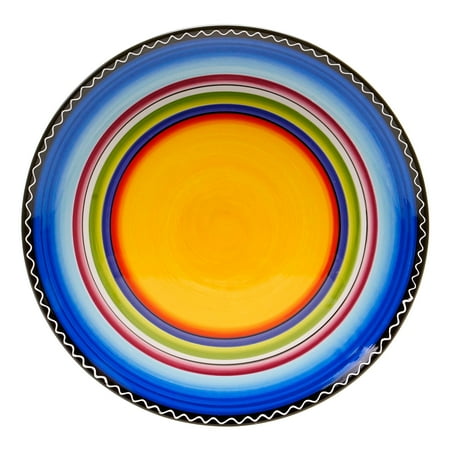 Certified International Hand Painted Tequila Sunrise 14 5 Inch Round Certified International Hand Painted Tequila Sunrise 14 5 Inch Round Ceramic Serving Platter