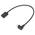 thumbnail image 3 of HD Multimedia Interface Cable, 11.8in 8K HD Multimedia Interface Extension Cable Professional Black  For Monitor For HDTV, 3 of 8