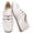 White, variant on Mary Jane Sneakers for Women with Hook & Loop Strap Comfortable Casual Shoes Non Slip Flat Sole Slip On Fashion Sneakers for Daily Wear