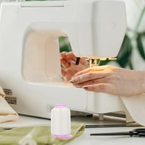 CIMAXIC White Water Soluble Embroidery Thread 1 Pack for Tailoring and Fabric Embroidery Projects