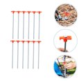 thumbnail image 3 of Minkissy Heavy Duty Metal Tent Pegs for Windproof and Ground Anchoring, 3 of 8