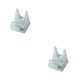 thumbnail image 1 of Toystoory Soporte de tapa de olla de pie sin perforaciones, soporte colgante autoadhesivo, estantes de almacenamiento de plástico, organizador Azul 2piezas, 1 of 6