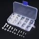 thumbnail image 4 of Kit de Sujetadores Ecomeon 150 Piezas Tornillos de Nailon Tuercas Pernos Arandelas, 4 of 4