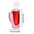thumbnail image 2 of Can Cover for Soda Cans, Snap on Lid for 11/12oz Coke Sparkling Water, Splash Proof Leak Guard for Car Cup Holder, Reusable Travel Accessory, 2 of 5