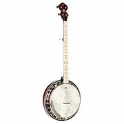 Falcon Series 5-String Quilted Maple Resonator Acoustic-Electric Banjo with Bag