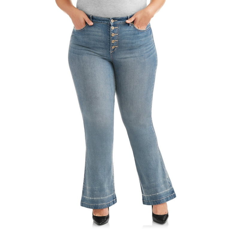 Sofia Jeans by Sofia Vergara Women’s Melisa Flare High Waist Stretch Jeans