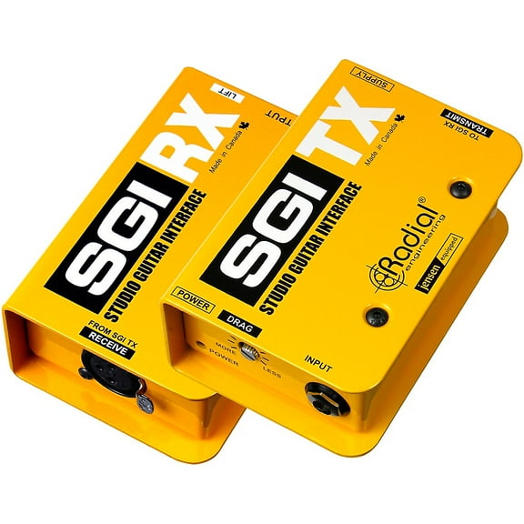 Radial SGI TX/RX Studio Guitar Interfaces