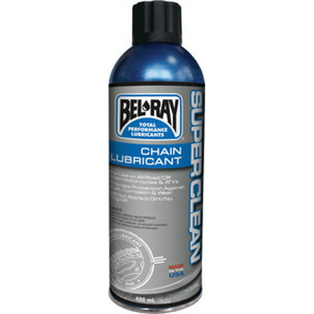 Bel-Ray Co Inc 99470-A400W super clean chain lube 13.5 (Best Motorcycle Chain Lube)