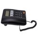 thumbnail image 5 of Teléfono con cable teléfono fijo con contestador automático teléfono de escritorio con cable con pantalla para el hogar/hotel/oficina función de calculadora de soporte/16, 5 of 8