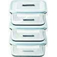 thumbnail image 1 of Glasslock Food-Storage Container with Locking Lids and Microwave Safe - Rectangular 14 Ounces, 1 of 2