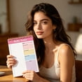 thumbnail image 3 of Clearance Sale! 1PC A5 Daily Task Planner, Undated To-Do List Notepad for Productivity, Paper, for Office & Home, (21x14cm, A), 3 of 4