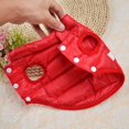 thumbnail image 1 of Chaqueta de plumón Yinane para perros M rojo, 1 of 8