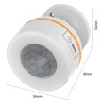 thumbnail image 4 of 2.4GHz Tuya ZigBee Cuerpo humano PIR Sensor de movimiento Detector de seguridad de carga USB, 4 of 5