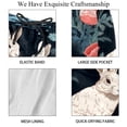 thumbnail image 4 of luoweisi Men's Beach Shorts Quick Dry Swim Trunks with Mesh Lining Rabbit M, 4 of 5