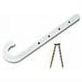 thumbnail image 2 of Oatey 1/2 In. x 4 In. ABS J-Hook Pipe Hook (6-Pack) 33764, 2 of 2