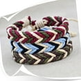 thumbnail image 3 of relayinert Add Personal Touch With CharmOn Cotton Blue Green Handmade Bracelet Minimalist AAA-014 1Set, 3 of 6