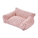 thumbnail image 2 of Sofá cama para mascotas, moderno, suave, antideslizante, para gatos y perros de interior. Rosa, 2 of 9