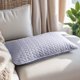 thumbnail image 4 of Fundas de almohada transpirables y resistentes al aceite de poliéster blanco con cubierta amarilla, 4 of 6