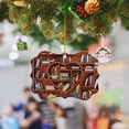 thumbnail image 6 of Vikakiooze Decorative Christmas Tree With Christmas 1 Hanging Book, Car With Halloween, Christmas, Family And Backpack 2023, 6 of 6