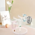thumbnail image 4 of Oasiva Stackable Bracelet Storage Stand Clear Acrylic Jewelry Showcase With Base, 4 of 9
