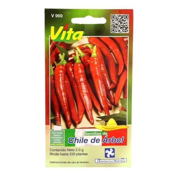 Semillas Vita Chile de Árbol 2.0 gr