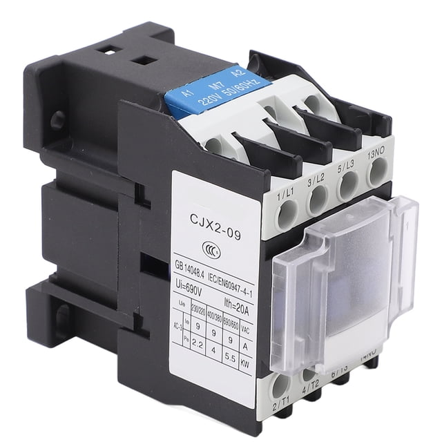 VAC Contactor,AC Contactor Thickened Contact Electric Contactor Coil Contactor Breakthrough Technology