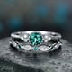 thumbnail image 1 of Anillos para mujer, regalos para mujer, anillo de diamantes de moda para mujer, joyería para parejas, juego de 1 par de anillos, tamaño 6, anillo, 1 of 5