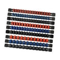 thumbnail image 2 of Accesorios de estanterías de 9X de 9x Accesorios fáciles de organizar soportes profesionales de zócalo de servicio pesado extraíbles para el cajón de Negro Rojo Azul, 2 of 8