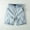 Blue, variant on LYMAYTER Men Jean Shorts Summer Lightweight Drawstring Denim shorts Breathable Straight Leg Shorts XS-2XL