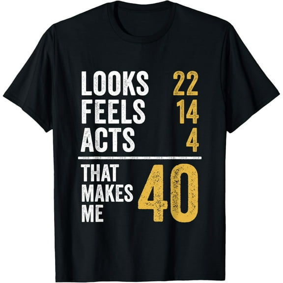 Exquisite and comfortable-40 Year Old 40th Birthday T-Shirt