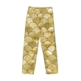 thumbnail image 3 of Lsque Mermaid Fish Scale Print Men's Pajama Pants, Lounge Pant - Comfortable Home Wear,Elastic Waistband, Stylish Design-Large, 3 of 9