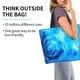 thumbnail image 2 of Balery Blue Shell Bolsa Tote Estilo Estético con Cremalleras, Bolsa de Hombro, Bolsa de Compras Grande y Plegable, 2 of 8