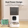 thumbnail image 3 of Smart Pet Feeder 6L Automatic Cat & Dog Food Dispenser, Scheduled & Remote Feeding, App Control, Video Monitoring, Night Vision, Large Capacity, Moisture-Proof Dry Food Machine, 3 of 12