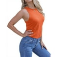 thumbnail image 3 of Sherrylily Womens Crew Neck Tank Tops Casual Loose Fit Sleeveless Shirt S-2XL, 3 of 5