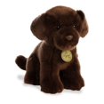 thumbnail image 2 of Aurora Peluches - Chocolate Lab Pup Aurora 11 Pouces, 2 of 2