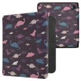thumbnail image 1 of Funda kwmobile para Kobo Libra 2 eReader con diseño de dinosaurios, 1 of 8