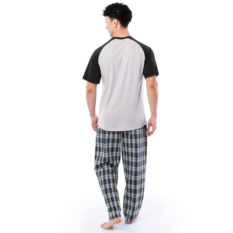 Fruit of the Loom Men's Raglan Pajama Sleep Set photo 5