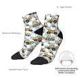 thumbnail image 6 of Fuzoiu Excavator Print Adult Socks, Crew Moisture-wicking Socks, Unisex Cushion Crew Socks,Casual Sports Ankle Socks, 6 of 7