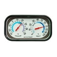thumbnail image 1 of Accutemp Indoor Thermometer with Humidity Meter, Easle Stand, Comfort Zone indicator,  Black, 1 of 5
