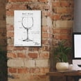 thumbnail image 5 of Epic Graffiti 'Barware Blueprint III' by Ethan Harper, Giclee Canvas Wall Art, 12"x16", 5 of 8