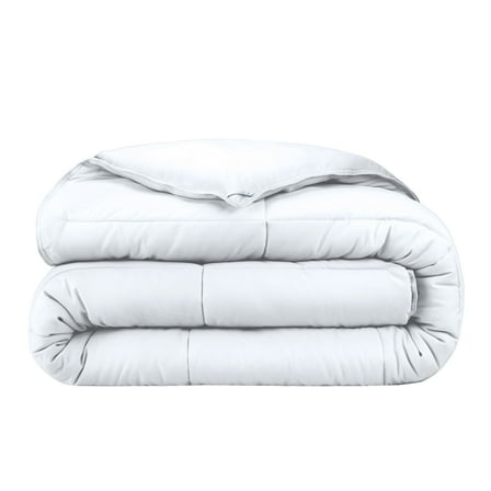Bare Home Ultra-Soft 1800 Collection Down Alternative Comforter Duvet Insert - King/Cal King, White