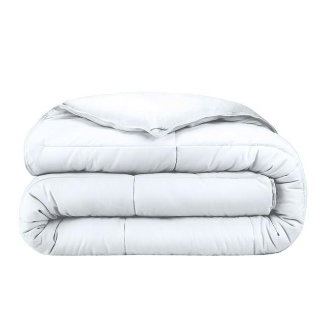 Edredón de Plumón Alternativo Ultra Suave Bare Home Colección 1800 Tamaño King/Cal King Blanco