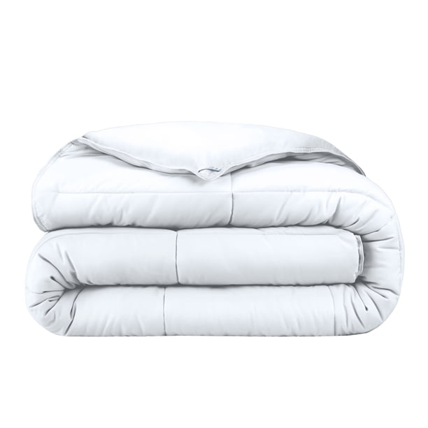 Edredón de Plumón Alternativo Ultra Suave Bare Home Colección 1800 Tamaño King/Cal King Blanco
