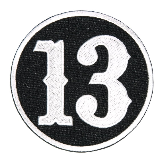 Hot Leathers PPL9373 Circle 13 3" x 3" Patch 3X3