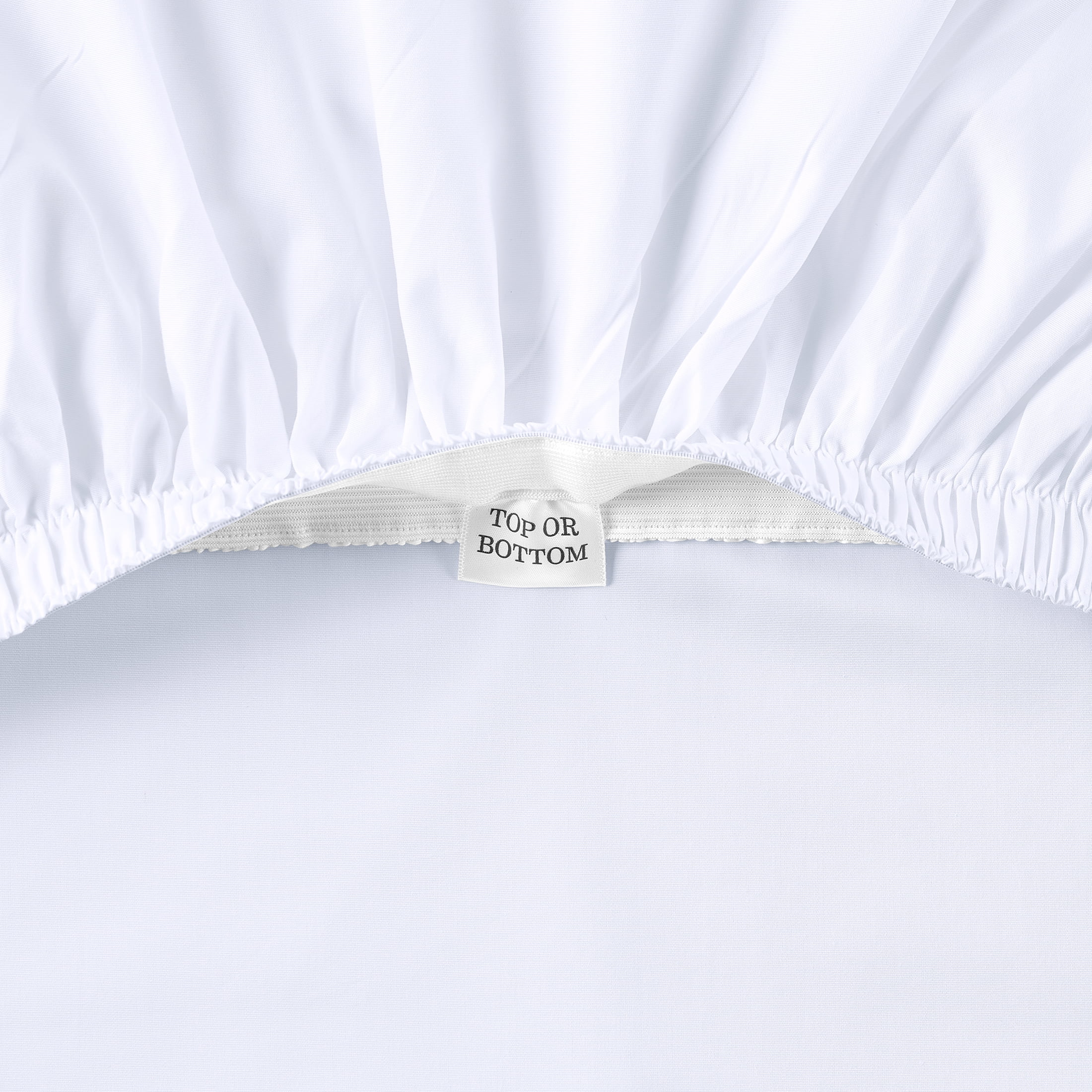 Better Homes & Gardens Cool & Crisp 3-Piece 300 Thread Count Arctic White Cotton Percale Sheet Set, Twin