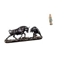 thumbnail image 1 of Escultura Moderna De Feng Shui De Toro Y Virgen María, Obra De Arte Decorativa Para Escritorio, Figura Religiosa Y Animal China Para Oficina Y Regalos De Cumpleaños., 1 of 8