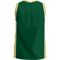 thumbnail image 3 of Men's GameDay Greats  Green Cal Poly Pomona Broncos  Lightweight Basketball Jersey, 3 of 4