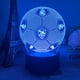 thumbnail image 1 of Lámpara de ilusión 3D con luz nocturna, balones de fútbol de Roma, decoración anime, 1 of 1